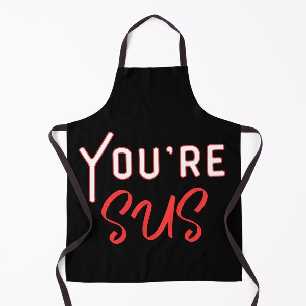 Item preview, Youre sus, colorfull letters phrase designed and sold by Drzamag.