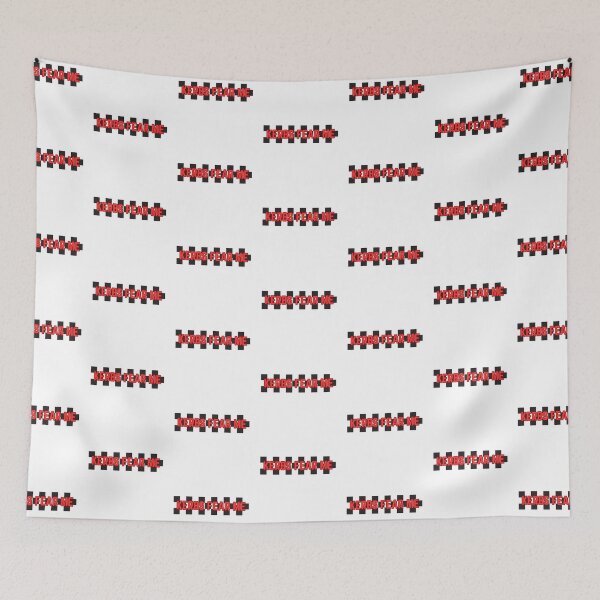 Item preview, Kerbs Fear Me Chequered Flag designed and sold by Anyone For Seconds Designs.