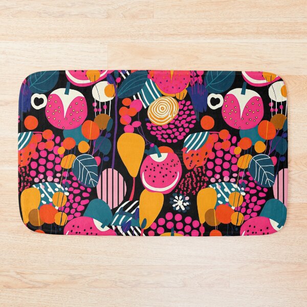 Item preview, Colorful fruity design with pink yellow and green  designed and sold by HandEmporium.