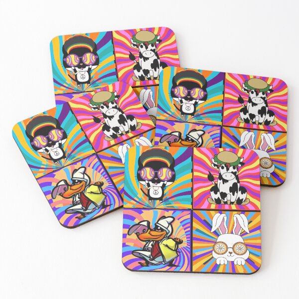 Item preview, Hippie cat and friends designed and sold by Dragonheart401.