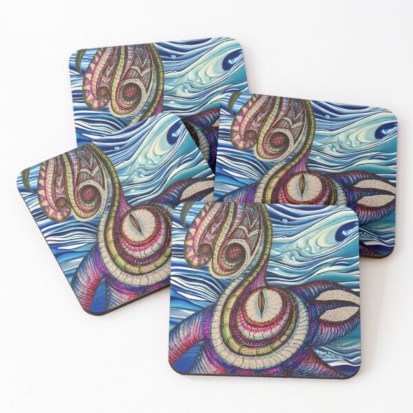 Item preview, The alien eye plant  designed and sold by Doodle Mind Journeys.