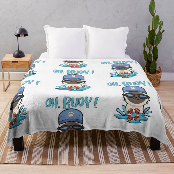 Item preview, Funny siamese Cat Goes Swimming with a Buoy, Pun Intended designed and sold by Pet Station.