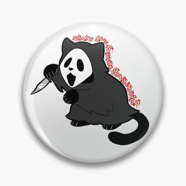 Item preview, Kitty Ghostface (w/ Text) designed and sold by TheGryphon.