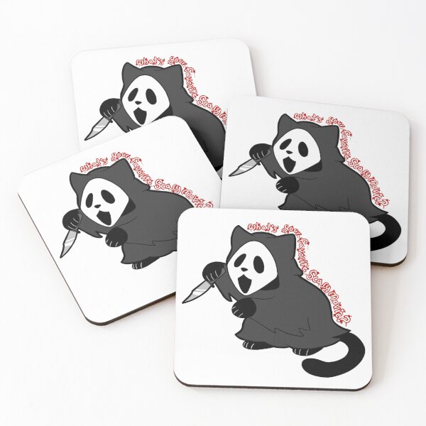 Item preview, Kitty Ghostface (w/ Text) designed and sold by TheGryphon.