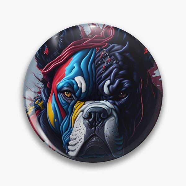 Item preview, English Bulldog splash art designed and sold by The93TeoShop.