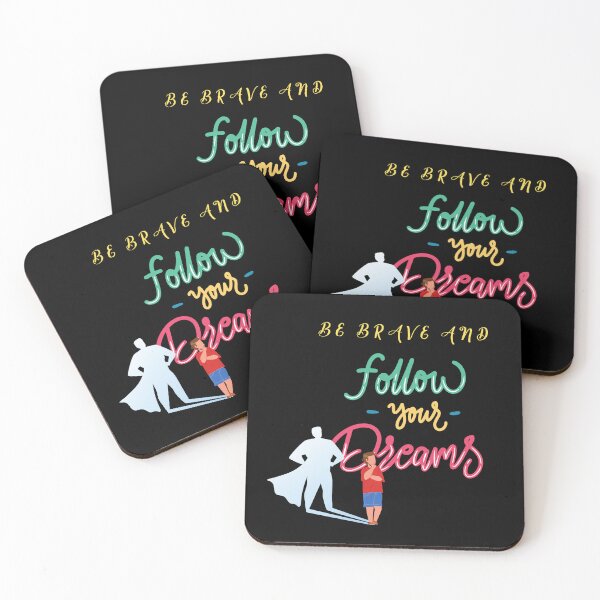 Item preview, be brave and follow your dreams designed and sold by vargass street.