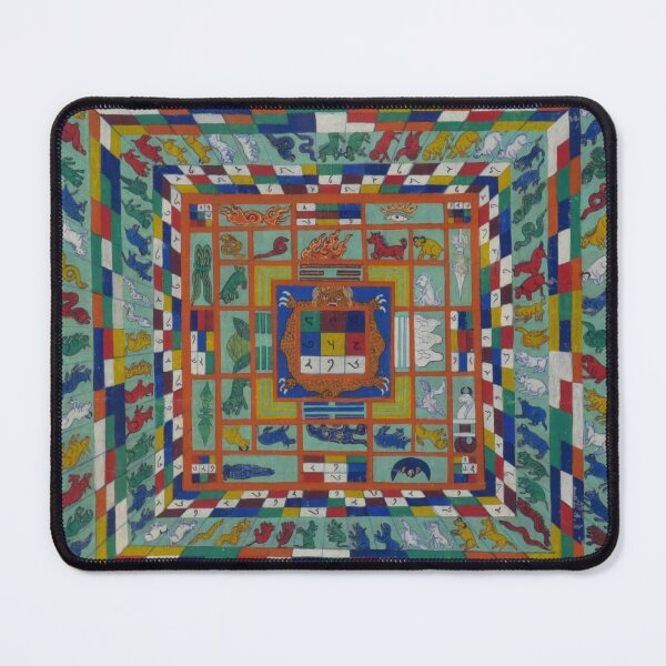 Item preview, Protection Mandala Square Tibetan Buddhist Sipa-ho thangka designed and sold by Onodera.