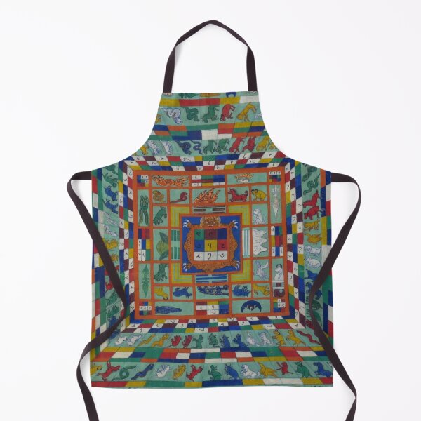 Item preview, Protection Mandala Square Tibetan Buddhist Sipa-ho thangka designed and sold by Onodera.