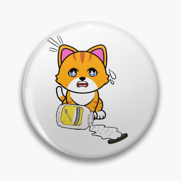 Item preview, Cute Orange Cat Spilled Mayonnaise designed and sold by Pet Station.