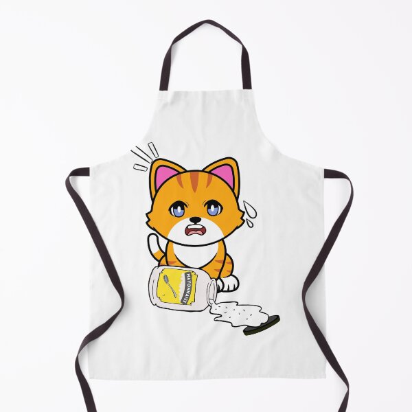 Item preview, Cute Orange Cat Spilled Mayonnaise designed and sold by Pet Station.