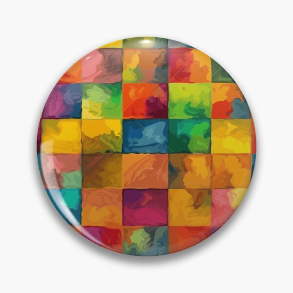 Item preview, Clear Cut Squares with Colorful Gradients designed and sold by TopArtsy.