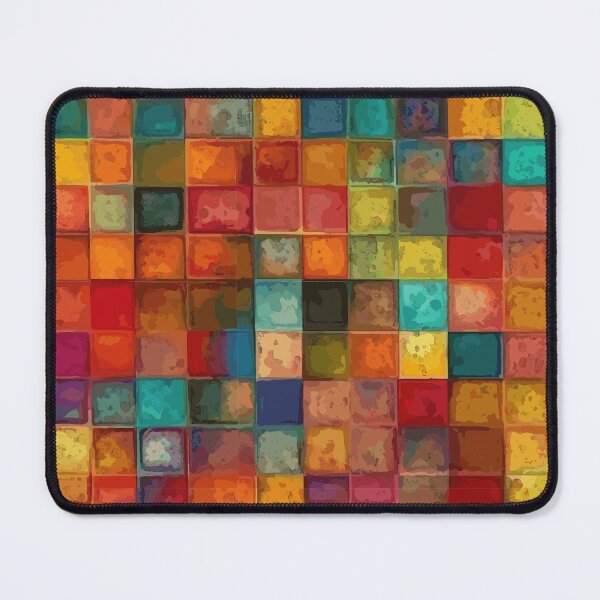 Item preview, Watercolor Tiles in Abstract Pattern designed and sold by TopArtsy.