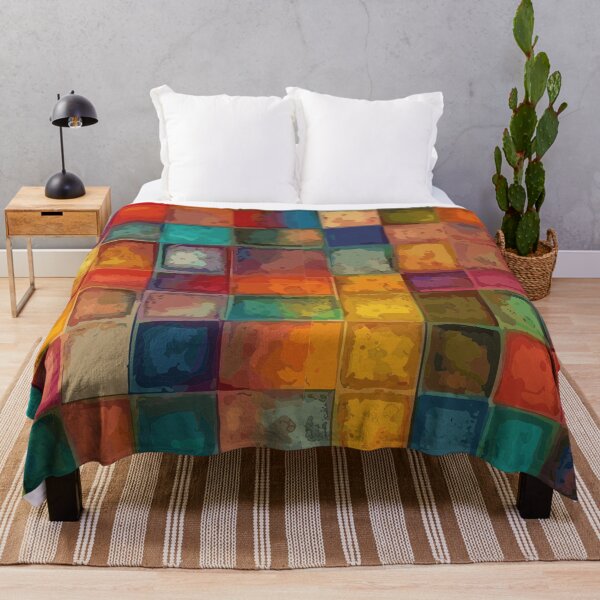 Item preview, Watercolor Tiles in Abstract Pattern designed and sold by TopArtsy.