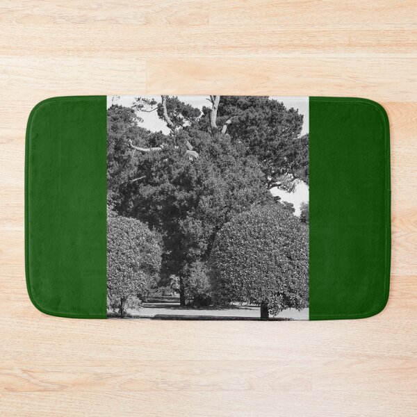 Item preview, Trees in Mount Stewart Vertical Black and White designed and sold by eddiebarronshop.