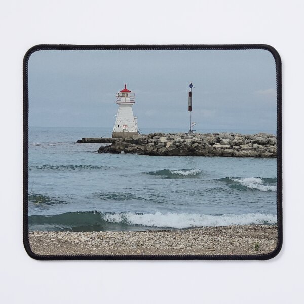 Item preview, Lighthouse Shoreline Beach Photography designed and sold by IrvineCreek.