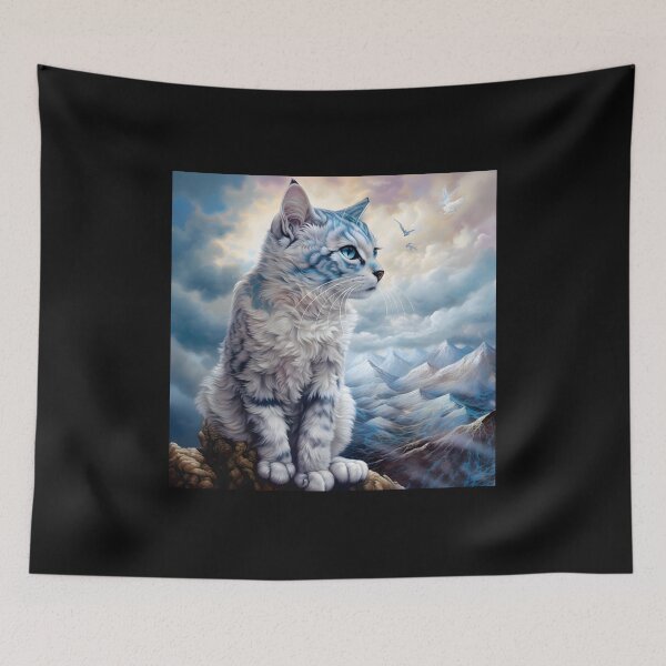 Item preview, Mont Blanc Cat designed and sold by anymalart.
