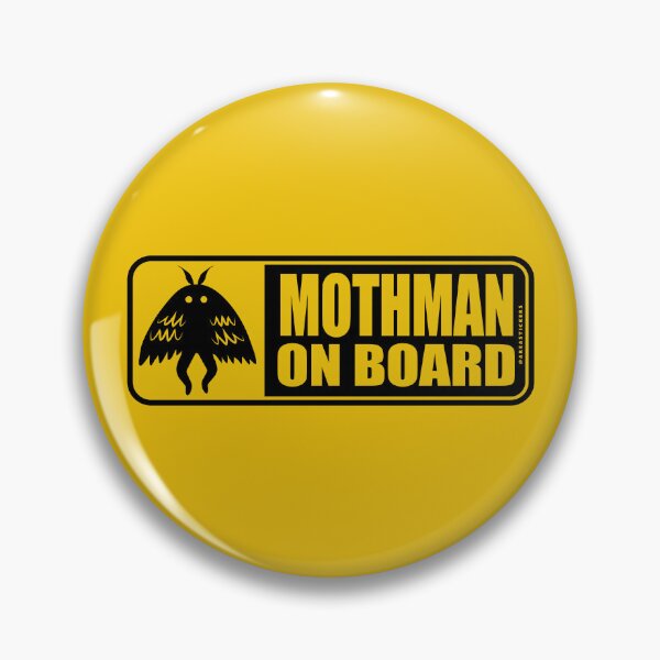 Item preview, Signal - Mothman on board designed and sold by AreaStickers.