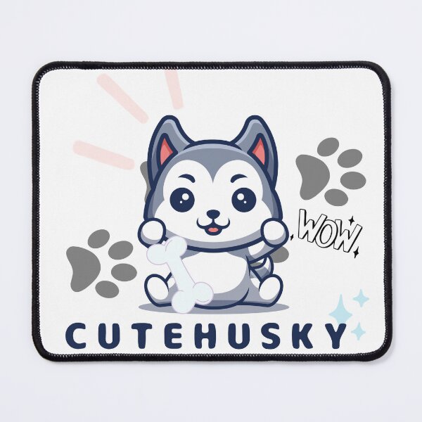 Item preview, cute kawaii dog husky t-shirt designed and sold by kawaii-easyshop.