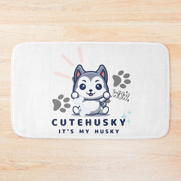 Item preview, cute kawaii dog husky t-shirt designed and sold by kawaii-easyshop.