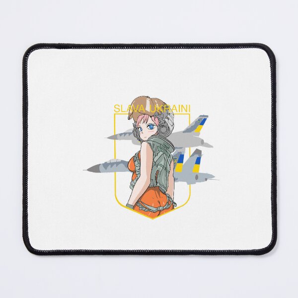 Item preview, brave ukraine girl f-16 & su-27 designed and sold by pbfirefly.