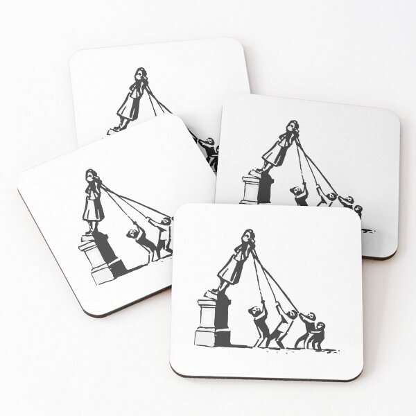 Item preview, BANKSY Colston Protesters designed and sold by inkstyl.