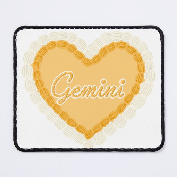 Item preview, Gemini Zodiac Cake - Yellow designed and sold by butterbeansktch.