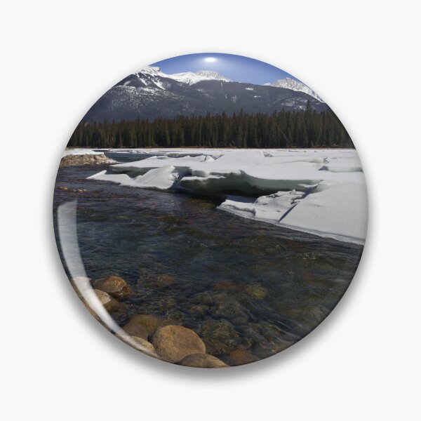 Item preview, Icy Athabasca River designed and sold by rawshutterbug.