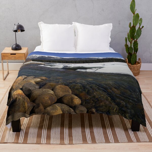 Item preview, Icy Athabasca River designed and sold by rawshutterbug.