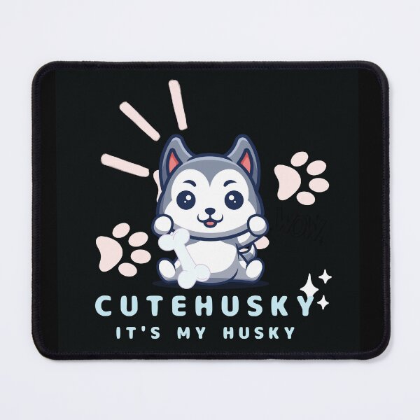 Item preview, cute kawaii dog husky t-shirt designed and sold by kawaii-easyshop.