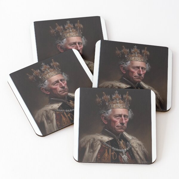 Item preview, King charles coronation portrait designed and sold by Boricson.