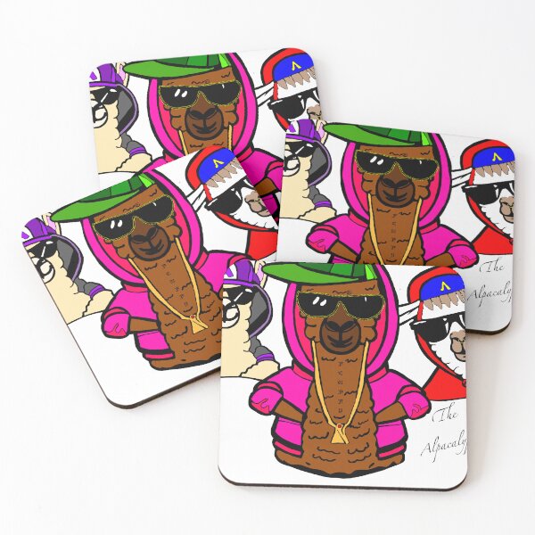 Item preview, The Alpaclyptics - Gangster Alpacas designed and sold by 2Random  Dezigns.