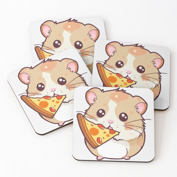 Item preview, Hamster Eating Slice of Pizza designed and sold by TheLovelyPets.