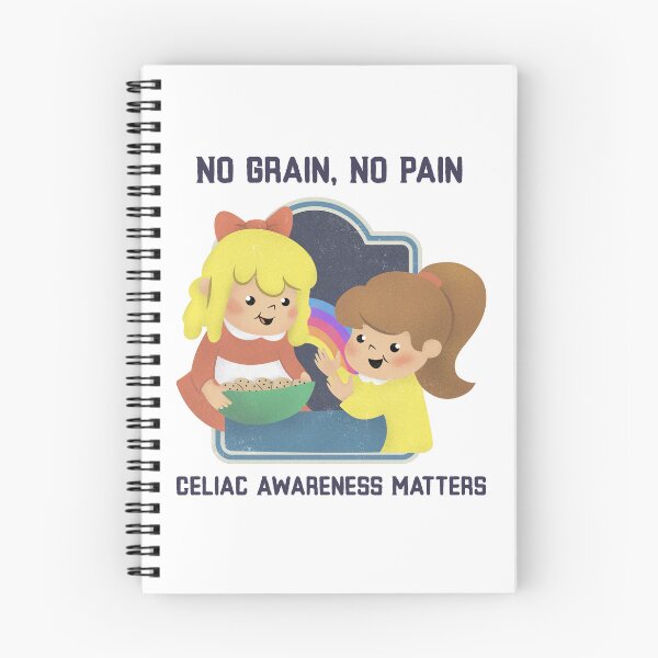 Item preview, Celiac Awareness - No Grain, No Pain, Happy Girls Sharing Cookies designed and sold by ElLocoMus.