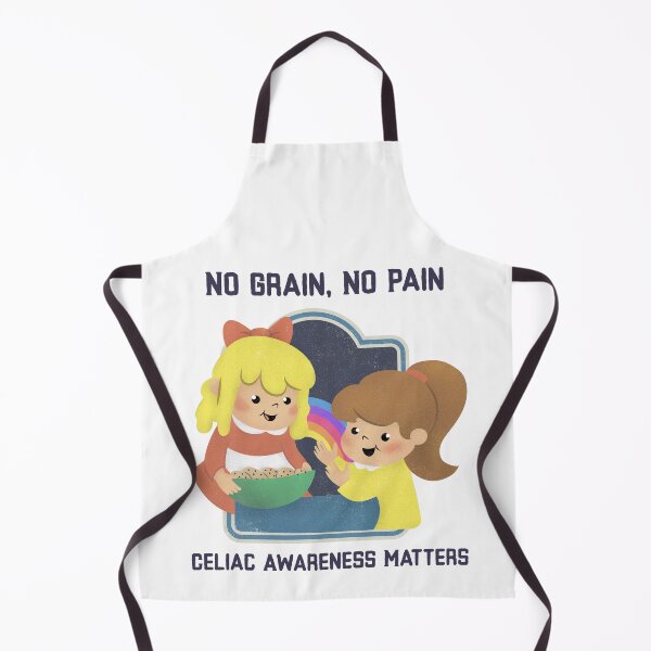 Item preview, Celiac Awareness - No Grain, No Pain, Happy Girls Sharing Cookies designed and sold by ElLocoMus.
