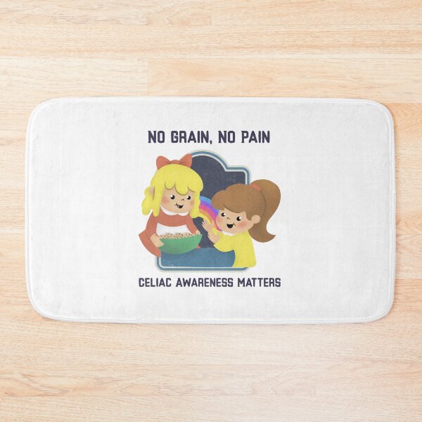 Item preview, Celiac Awareness - No Grain, No Pain, Happy Girls Sharing Cookies designed and sold by ElLocoMus.