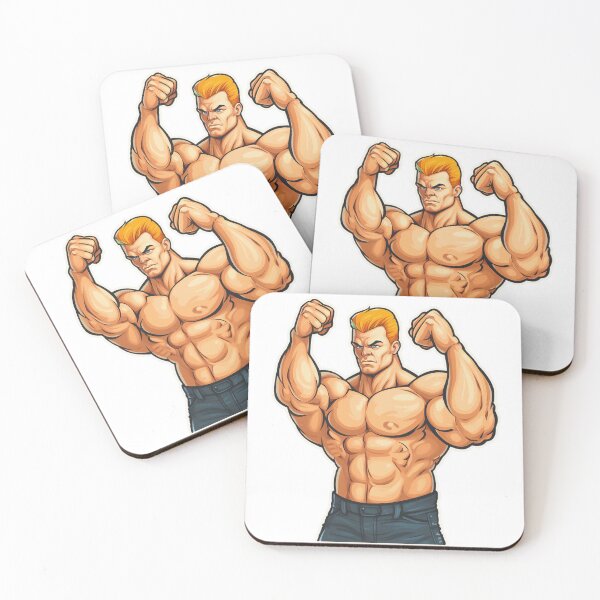 Item preview, Muscular Blond Guy designed and sold by ForeverPrintsOK.