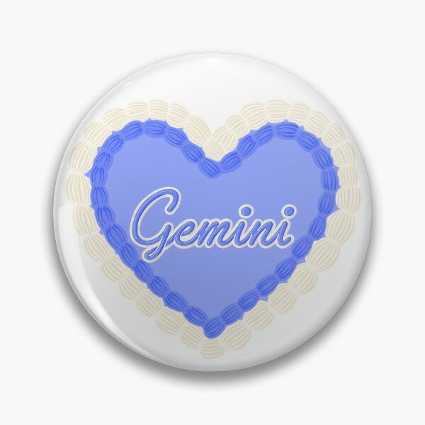 Item preview, Gemini Zodiac Cake - Blue designed and sold by butterbeansktch.