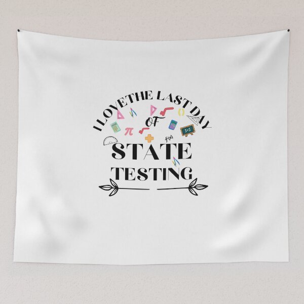 Item preview, I Love The Last day Of State Testing Shirt, Teacher Testing Shirt, State Exam Shirt, Testing Quote State Exam, Teacher Appreciation Tee designed and sold by smilup.