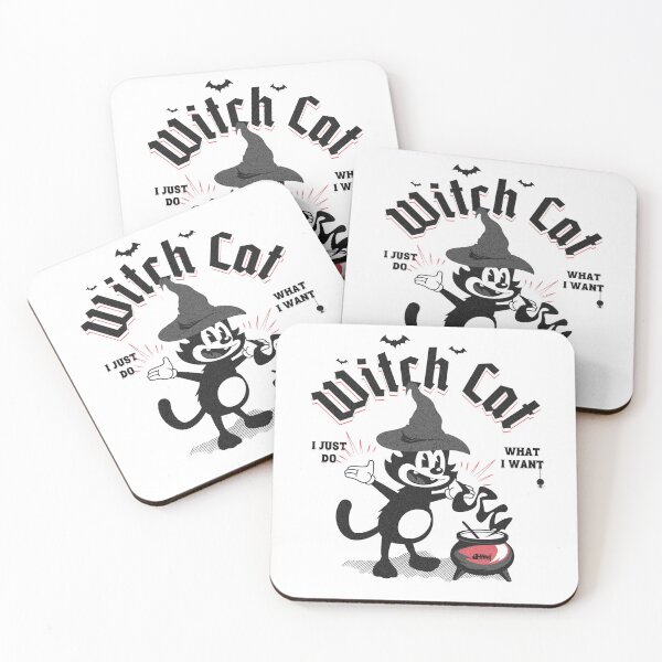 Item preview, Witch Cat | Funny Cat | Black Cat designed and sold by PlayfulPrint.