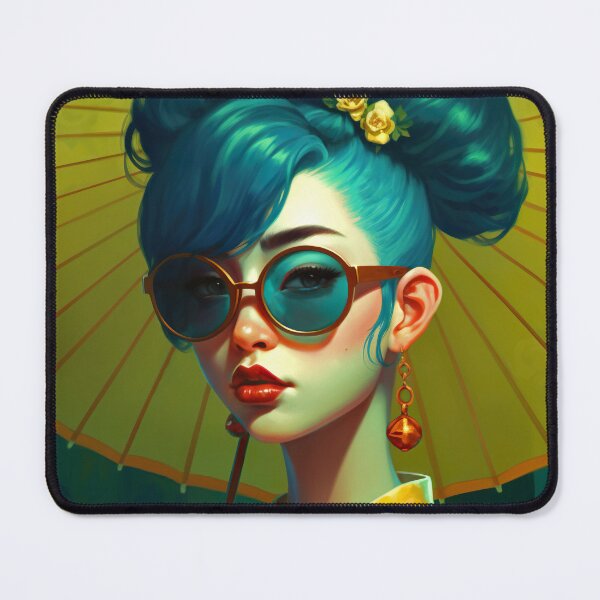 Item preview, Modern pop art colorful geisha girl #3 designed and sold by larabu.