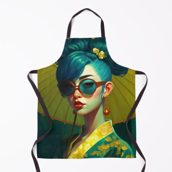 Item preview, Modern pop art colorful geisha girl #3 designed and sold by larabu.