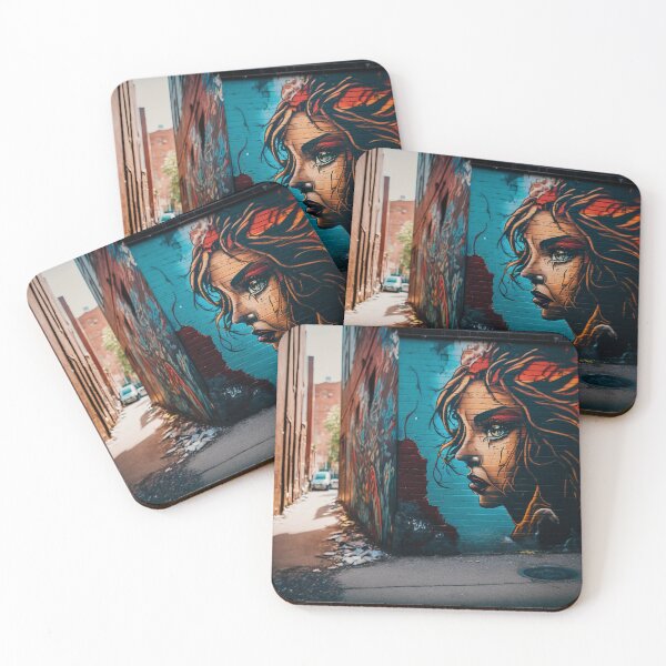 Item preview, Girl Graffiti Portrait designed and sold by TylerBurst.