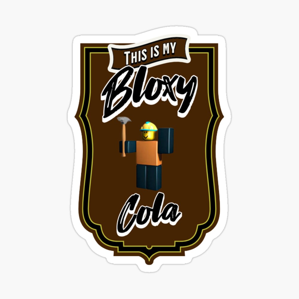 roblox bloxy cola Sticker for Sale by BabyCatArtist