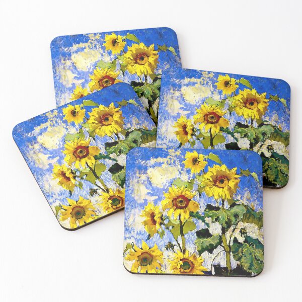 Item preview, Sunflowers by Konstantin Gorbatov designed and sold by KellysComColors.