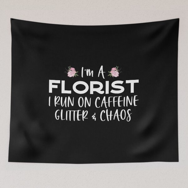 Item preview, Florist Coffee Lover Caffeine Flower Floral Designer, Funny Florist designed and sold by podkay.
