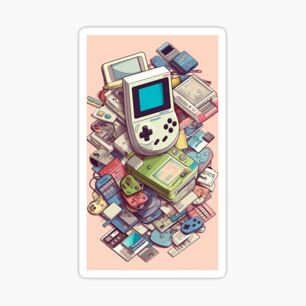 Carte à gratter personnalisable Game Boy - Pastel Shop