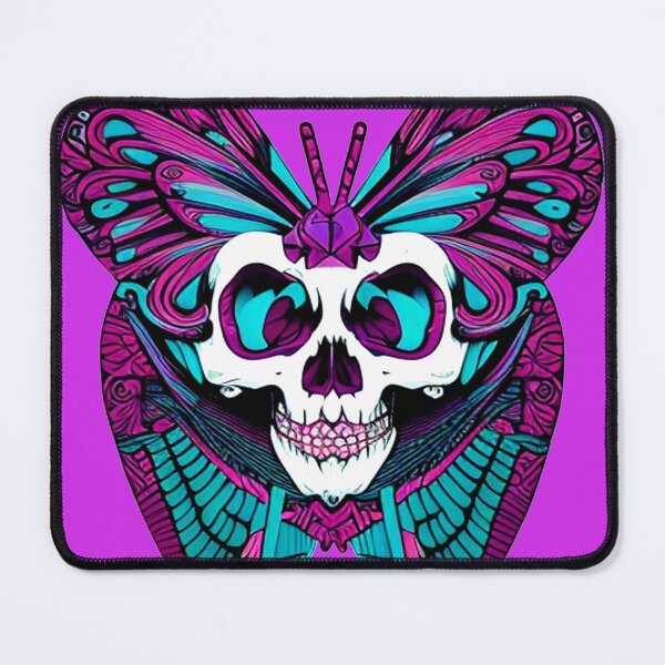Item preview, pastelgoth psychedelic butterfly designed and sold by weirdove.