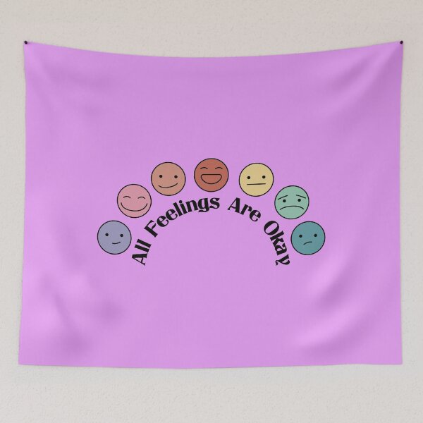 Item preview, all feelings are ok designed and sold by thetinycraftista.