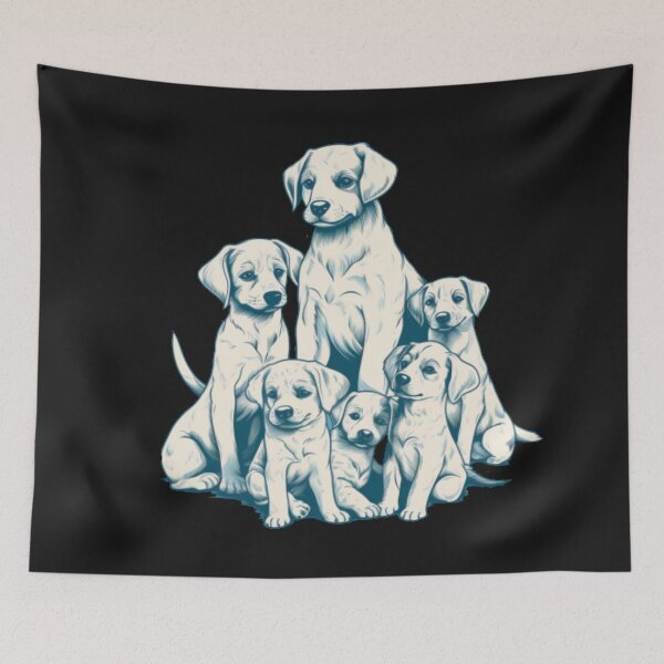 Item preview, DOG BAND DAD DOG PUPPY - i thought i retired but now i just work for my dog designed and sold by CRAZY&ART.