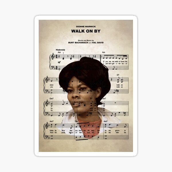 Item preview, Dionne Warwick - Walk On By designed and sold by BoKev.
